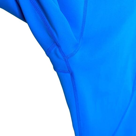 Zyia Active Light N Tight Hi-Rise Crop 17” Leggings Royal Blue - Picture 6 of 11